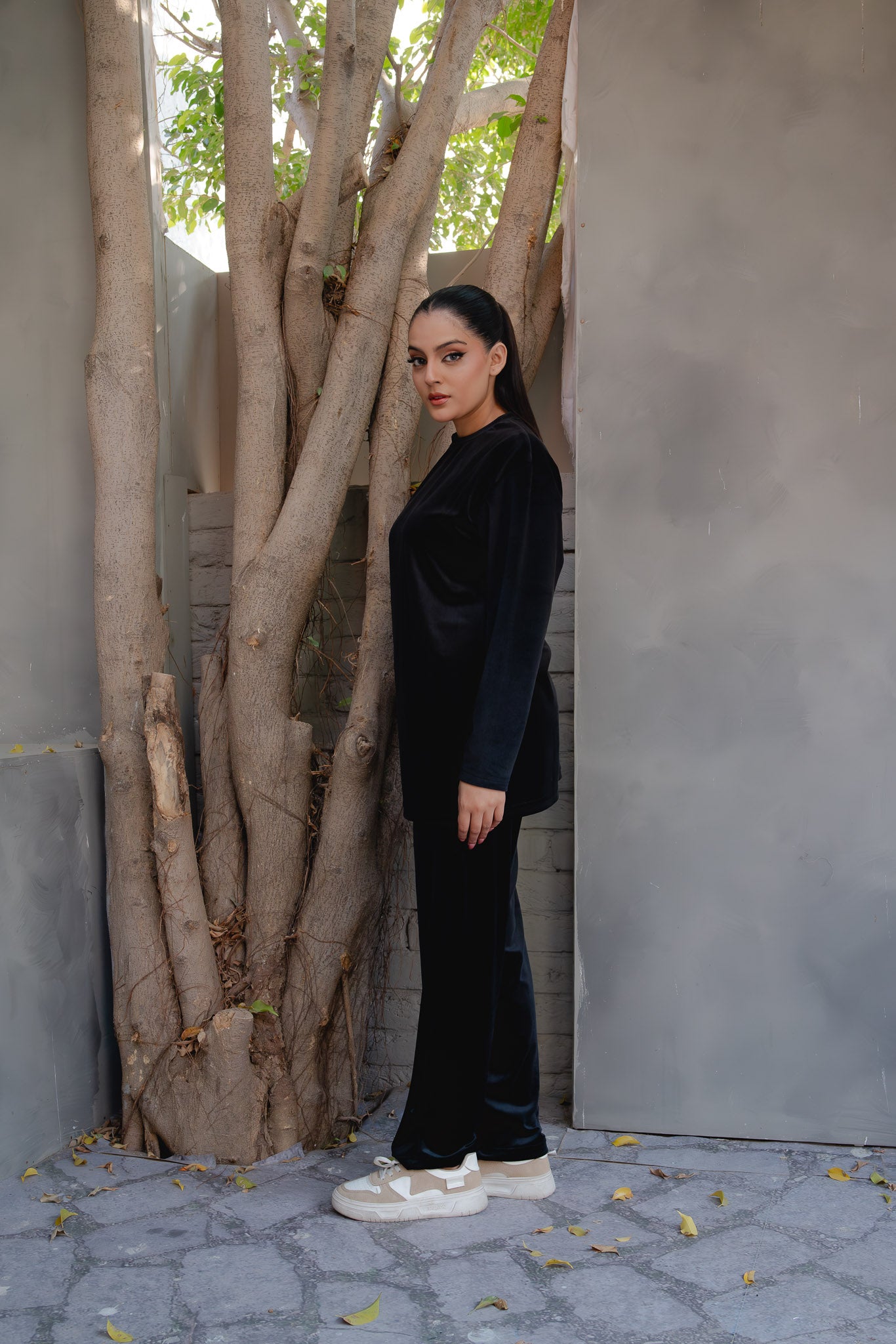 RIVIERA CO-ORD SET | NOIR