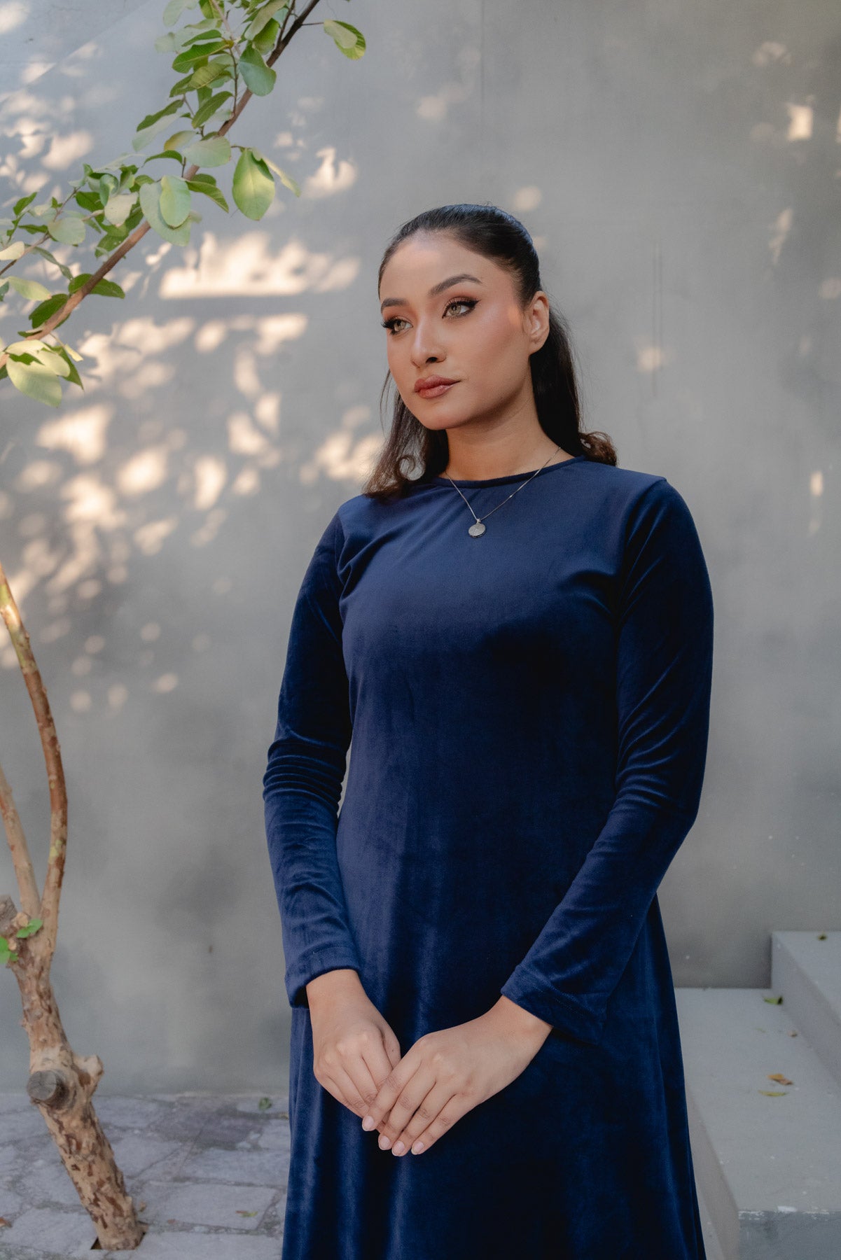 VALETTA MAXI DRESS | MIDNIGHT BLUE