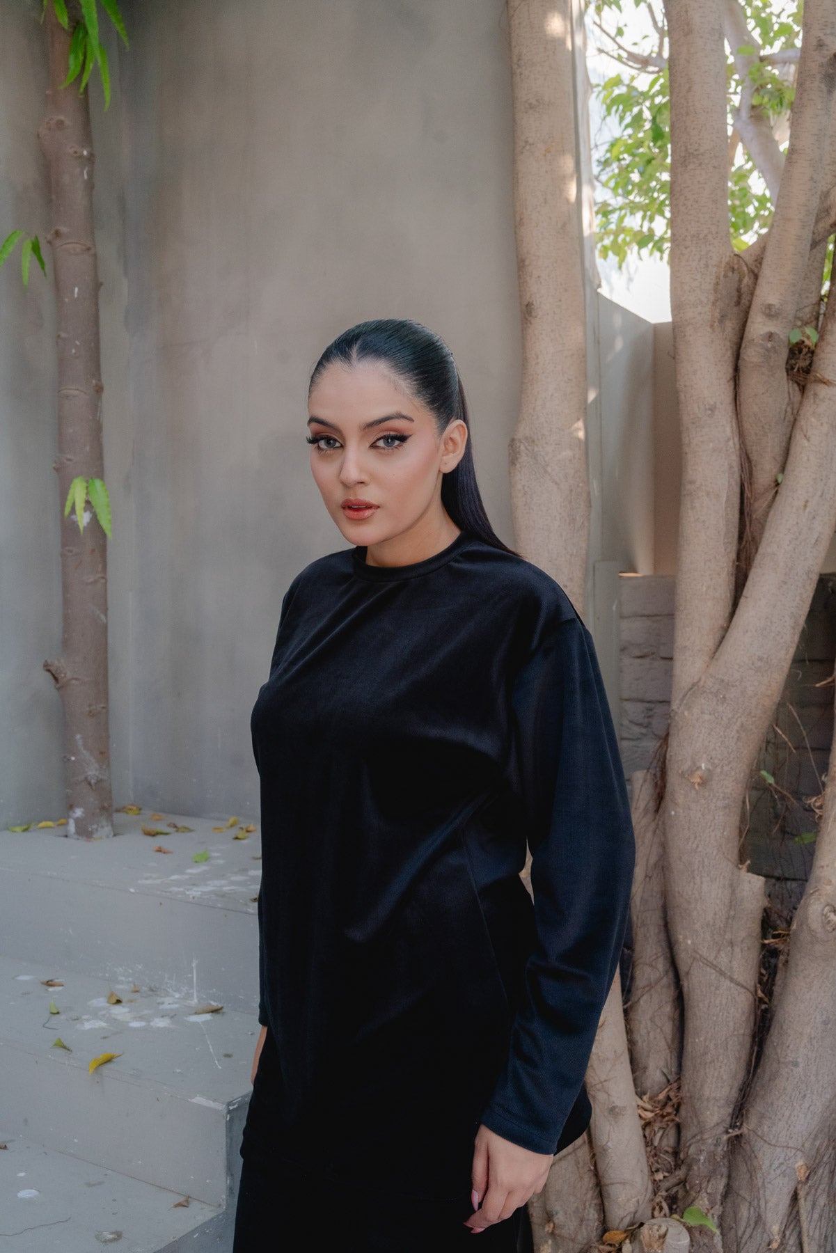 RIVIERA CO-ORD SET | NOIR