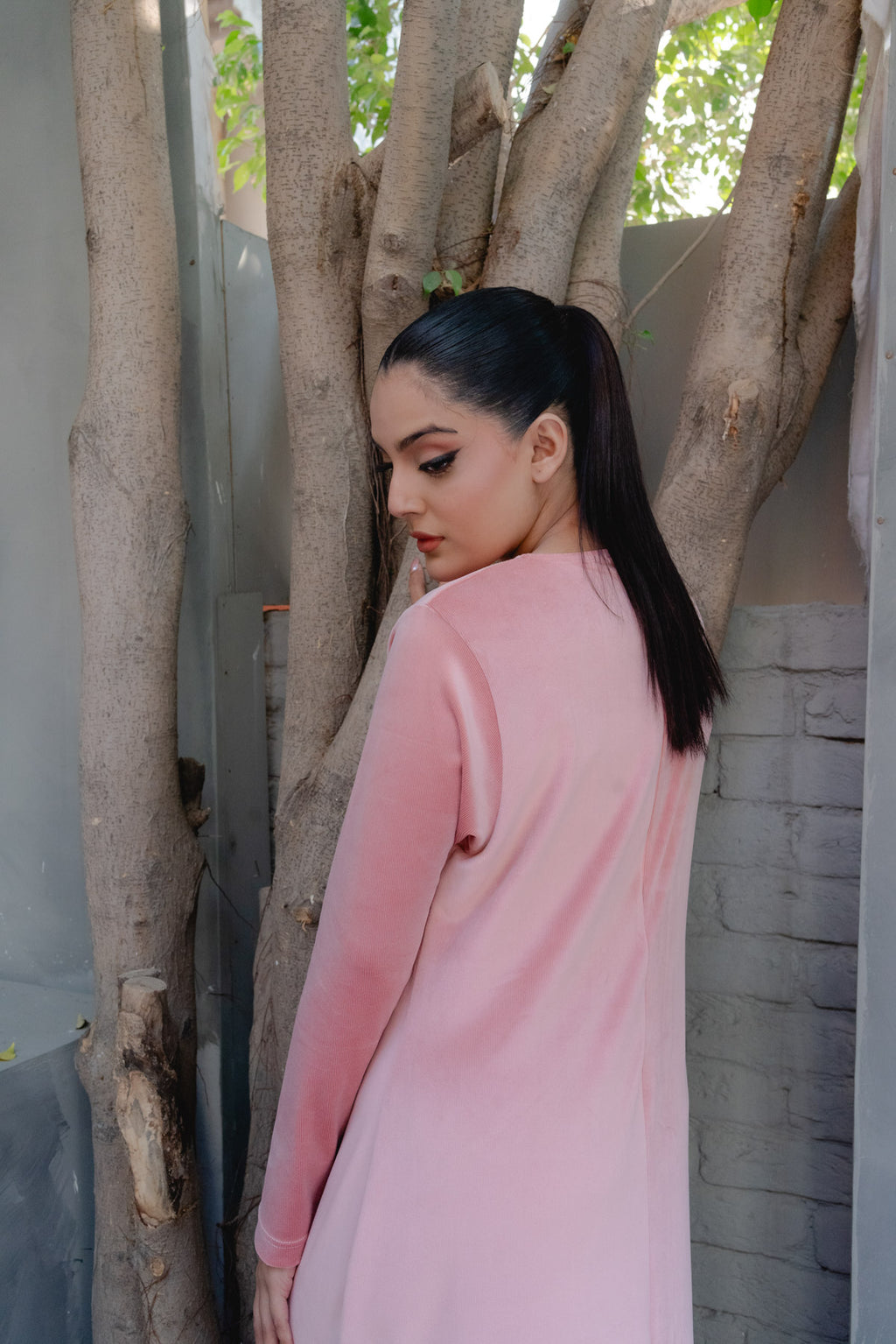 VALETTA MAXI DRESS | ROSE STONE