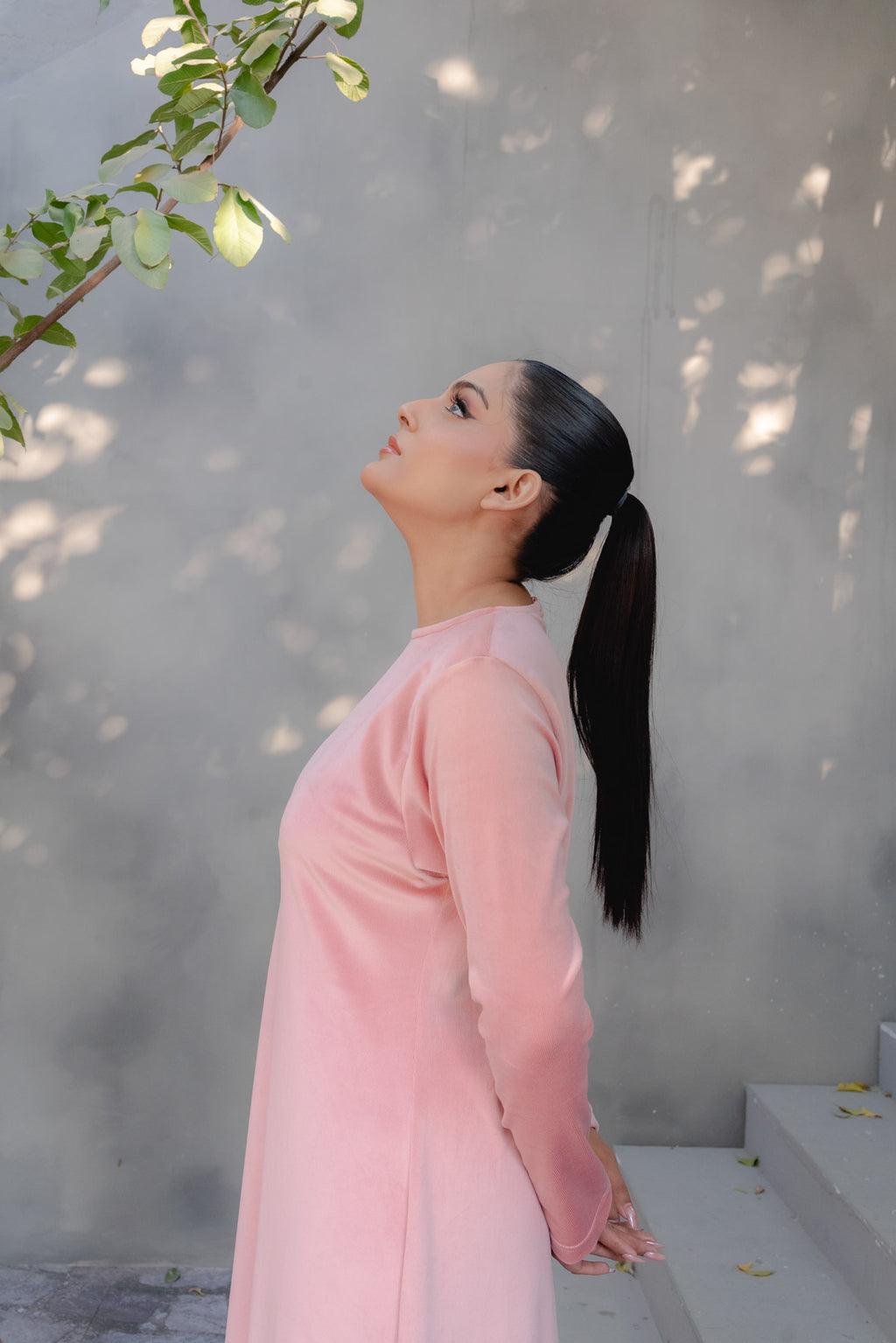 VALETTA MAXI DRESS | ROSE STONE