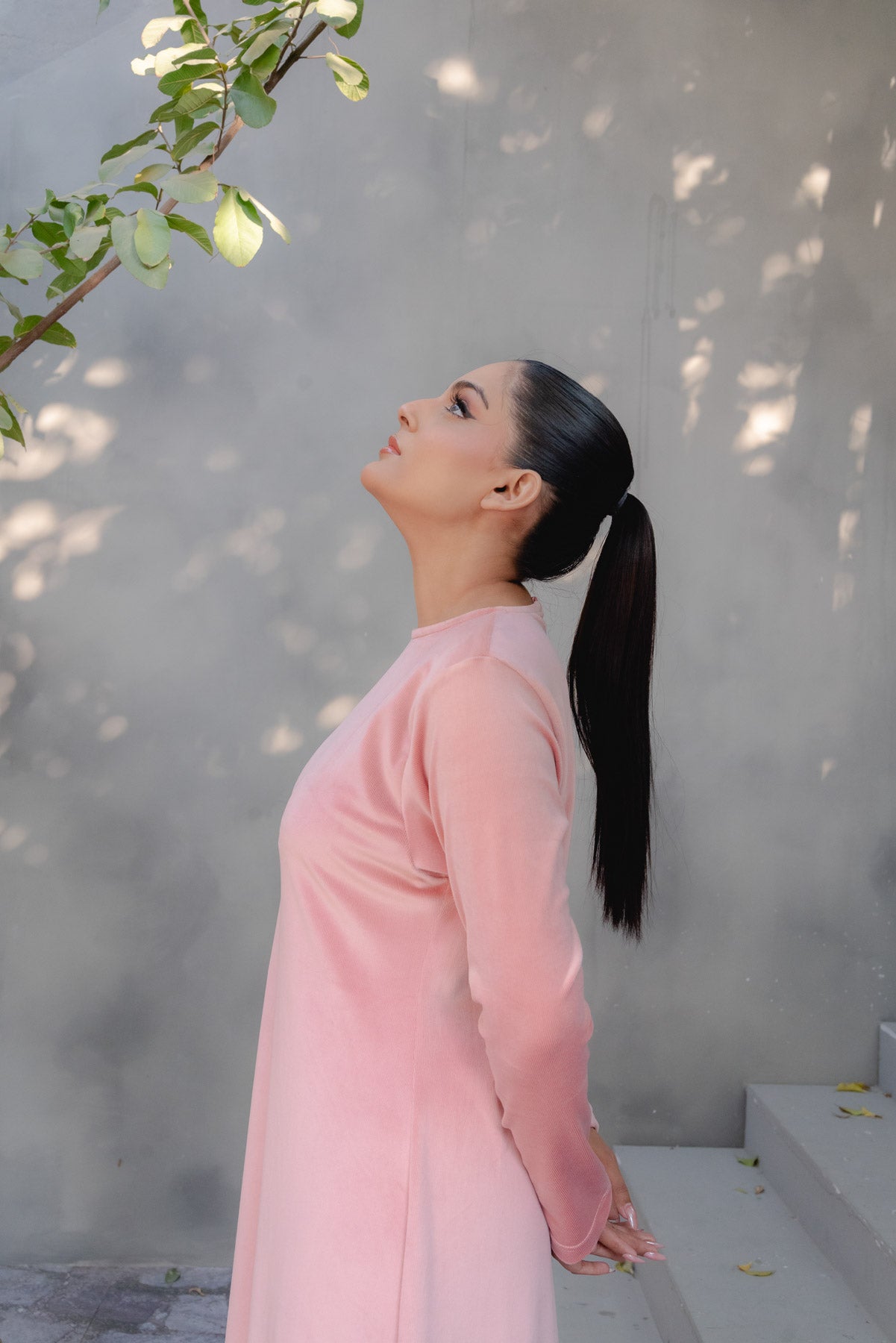 VALETTA MAXI DRESS | ROSE STONE